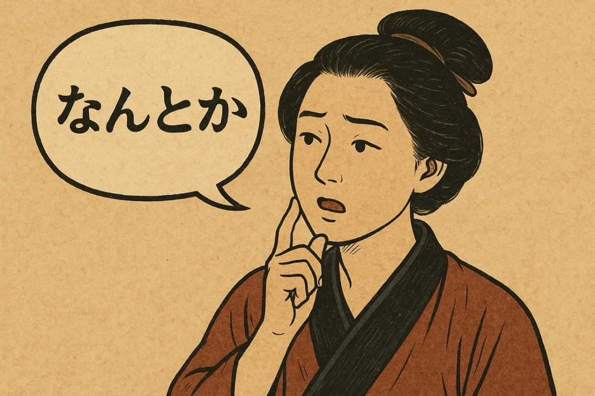 Aprenda a usar Nantoka [なんとか] em Japonês